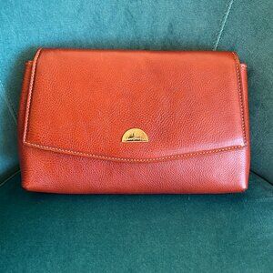 Vintage Italian leather handbag